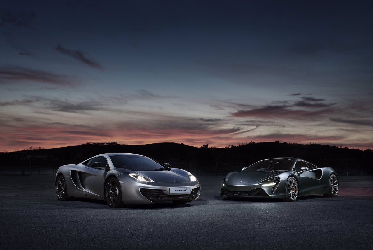 MacodyT's tweet photo. The 12C, our first road car since the iconic F1 - side by side with our latest supercar, the McLaren Artura. For the next
#macody #barquisimeto #lara #Venezuela #puertocabello #puertoordaz #Margarita
#tocuyo #quibor #sanare #sarare #Zulia #maracaibo #ccs
https://t.co/3pjNGJeaJm