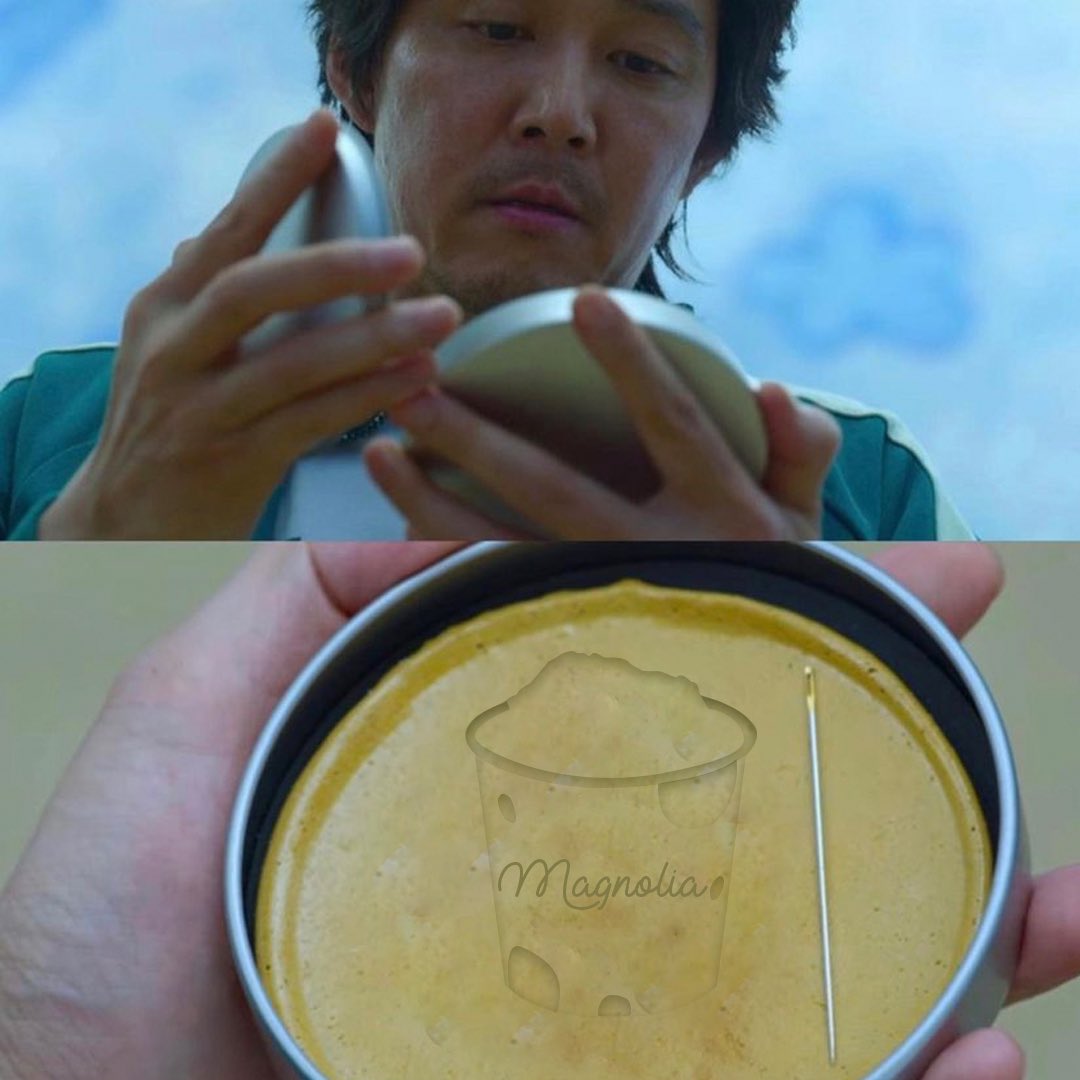 Magnolia mı!? Şemsiyeden daha kolay olacağı kesin. 🤤 Anlayanlar favladı bile 😅#cookshop #cookshoptr #squidgame