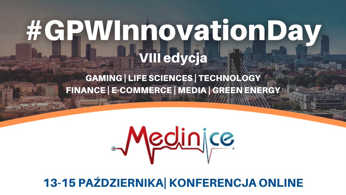 GPW_WSExchange's tweet photo. Spółka z sektora #lifesciences która zaprezentuje się podczas ✨ #GPWInnovationDay ✨ to @Medinice_SA - polska firma #medtech koncentrująca się na małoinwazyjnych rozwiązaniach w kardiologii i kardiochirurgii 💡🔬

👉🏽 https://t.co/sFMVvyRN9F 

📅 13/10 ⏰13:00

#dlainwestorów https://t.co/dGnvF21ktv