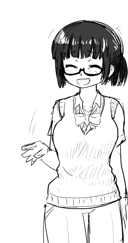 クラスのオタクくんに(密かにめちゃくちゃ)人気ありそうな人やね 