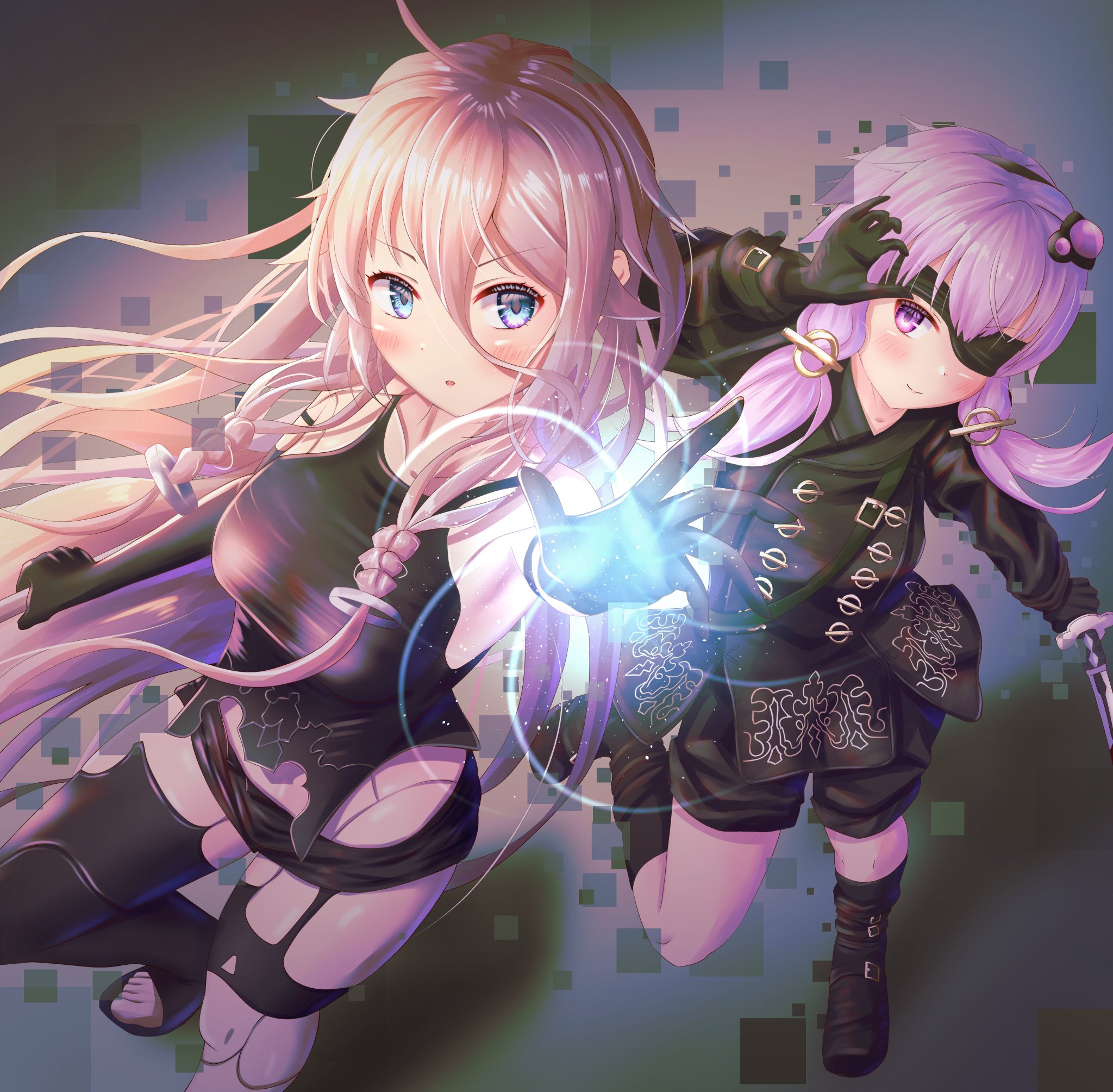 Hatyomugi ボカロ ボイロ絵垢 ニiaオートマタ With 結月ゆかり イラスト Ia 結月ゆかり T Co Fsotgm5i8a Twitter