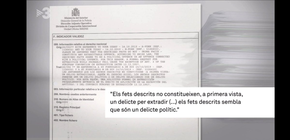 elle_dau's tweet photo. États démocratiques 7 - Espagne 0
Belgique, Allemagne et Italie ont refusé ou suspendu la remise de Carles Puigdemont.
Autriche, France, Lituanie ont indiqué au juge Llarena qu'ils n'exécuteraient pas le MAE.
La Suisse a indiqué qu'elle n'extradait pas pour des délits politiques. https://t.co/RmkZ3igslg