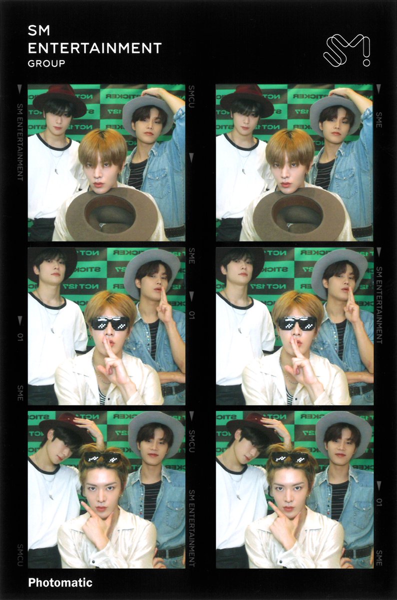 A photobox pictures with Jaehyunie dan Yuta. Aren't we look so cool, NCTZen? Hahaha. By the way, I want to thanks all of you for the lots of love and support for our #Sticker promotion. Thank you for giving us #Sticker9thWin , Czeenies 💚