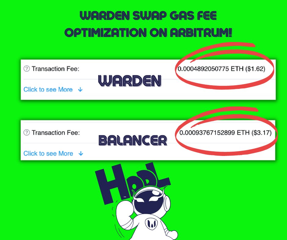 fc_warden's tweet photo. [BEST GasFee Daily] วันนี้แอดจะมาลอง เปรียบเทียบ GasFee ระหว่าง Warden &amp; Balancer  ใครได้เรทดีกว่า?  ไปดูกันเล๊ย..😊
     ผลออกมา Warden จะอยู่ที่ 1-3 $ ส่วน Balancer จะอยู่ที่ 3-4 $
#ฟาร์มที่ไหนก็ได้เเต่ต้องเเลกที่Warden  #BestRate #BestFee  #BestGas https://t.co/Tk57CDSJRP