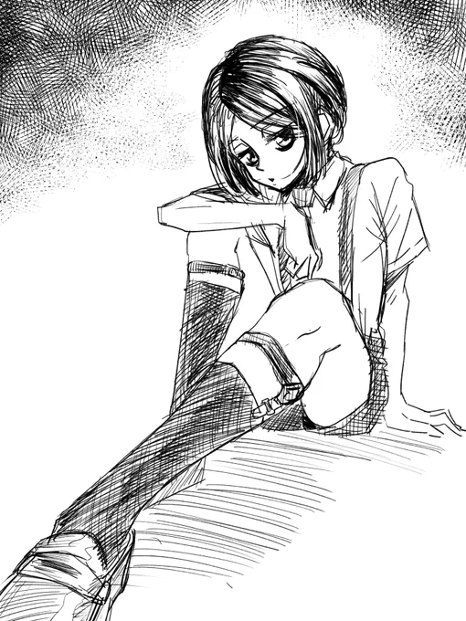 超落書き 