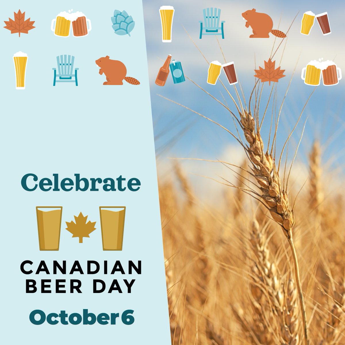 CanEmbSpain's tweet photo. Today is Canadian beer day ❗
🇨🇦 brewers directly employ 19,000 people and the sale of beer supports 149,000 jobs

Post a photo of your favourite Canadian-made beer or brewery on social media and use #CDNBeerDay and #CheersAgain. https://t.co/dVdDX6Vaiy