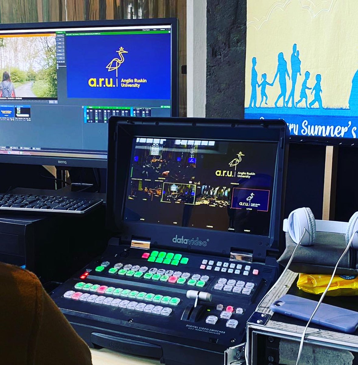 firstsightmedia's tweet photo. Life through the 📹 #lens….
More #inpersonevents this week with @AngliaRuskin @CCathedral covering the 🎚 #technicalproduction of their Class of 2020 and 2021 #graduations
#aruproud #arugrad #events #eventtechnology #technicalproducers #firstsightmedia #chelmsfordcathedral https://t.co/myTK1YEi4S