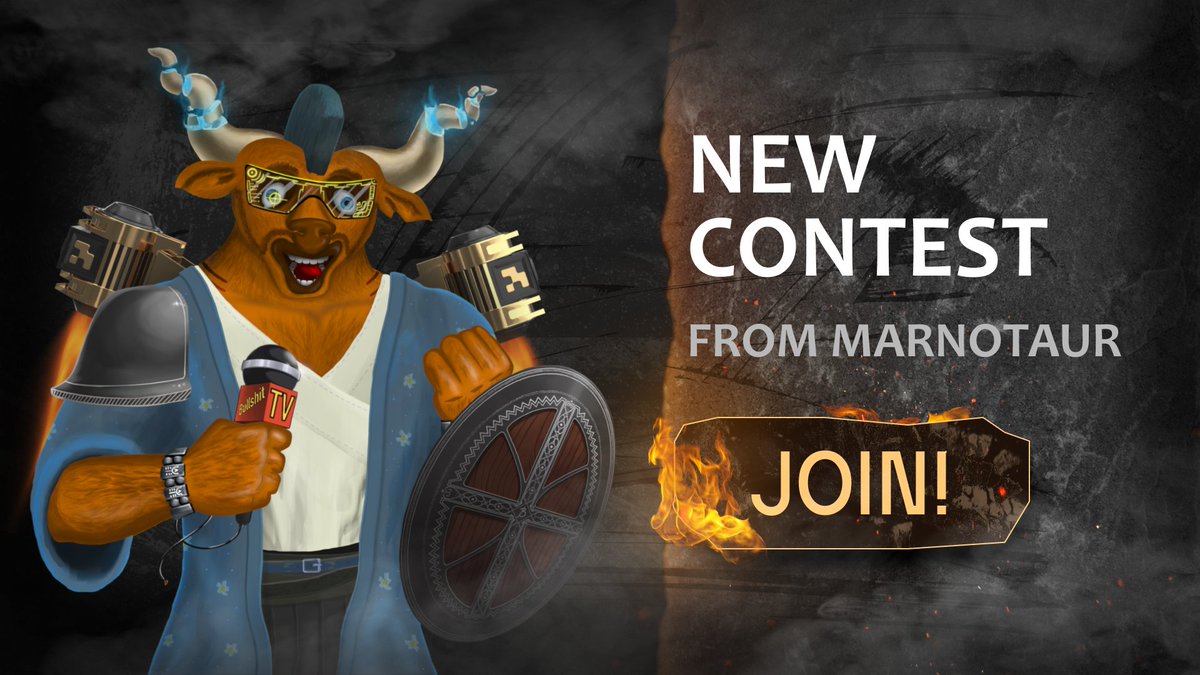 marnotaur's tweet photo. 1 Marno #GIVEAWAY is live! 😎

Complete the tasks and try your luck: ⬇️
1. Follow @marnotaur on Twitter
2. Tag 3 friends under the tweet and make a retweet
3. Join https://t.co/RmyTH4Nqe5

⏰ The winner will be selected in 24 hours! 

#NFTGiveaway #Marnotaur #NFTcollection https://t.co/GE45Jm2cRR