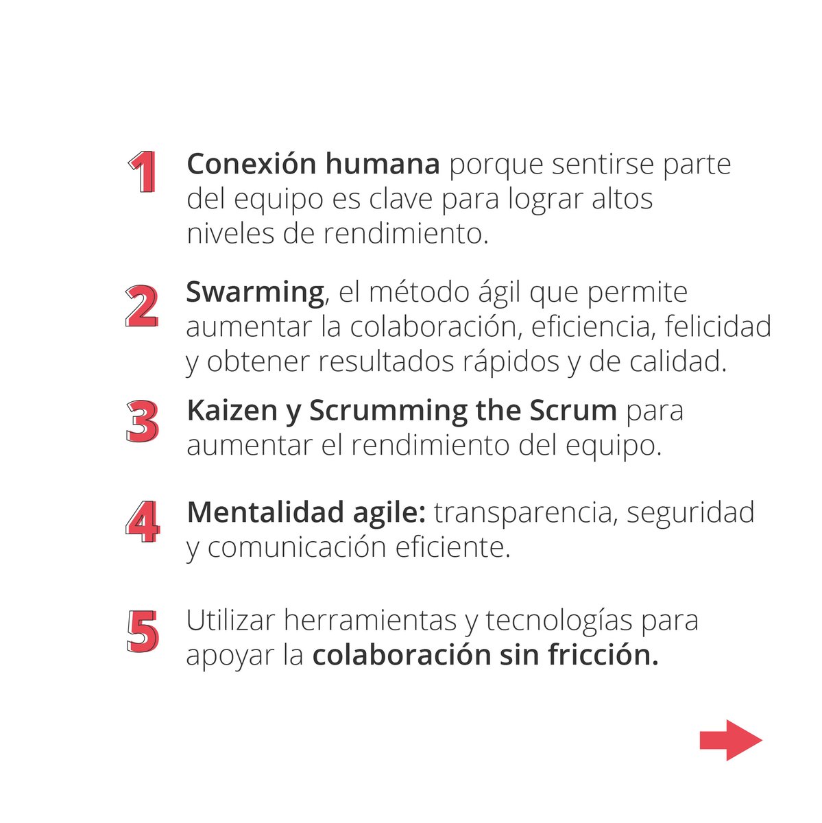 opentrends's tweet image. La receta secreta para lograr un alto rendimiento en los equipos remotos tiene nombre y es 🥁: Teams as a Service (#TaaS).

👆Desliza para desvelar las 10 claves para lograr el nivel de rendimiento deseado.

#OpenTips #TeamAsAService #MindsetAgile