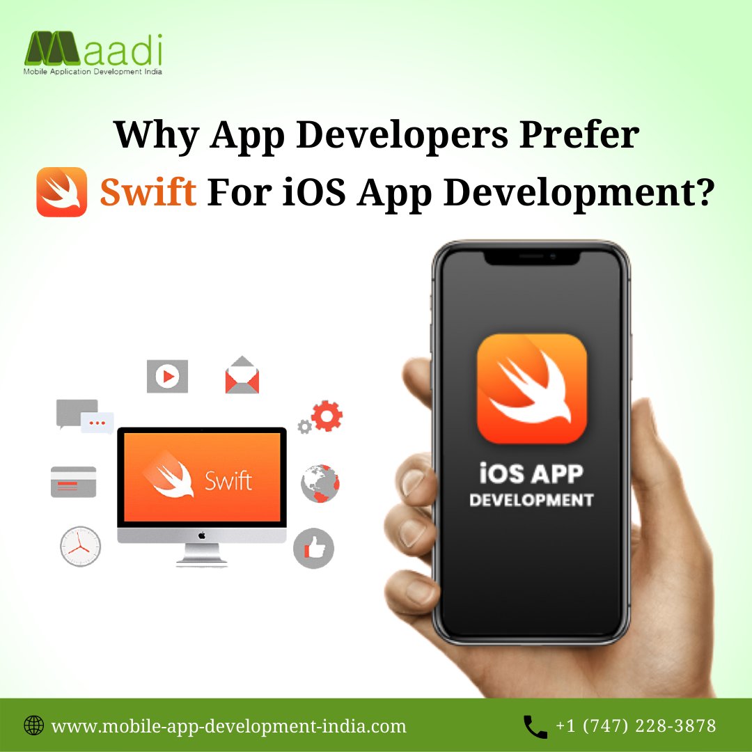 mobileappsindia's tweet image. Why App Developers Prefer Swift For iOS App Development? Hire Dedicated Swift App Developers To Create Scalable, Robust Apps For Mobile First World. Website: bit.ly/3acFtmk
#appdevelopers #swift #swiftappdevelopment #iOS #iOSApps #technology #tech #developer #maadi