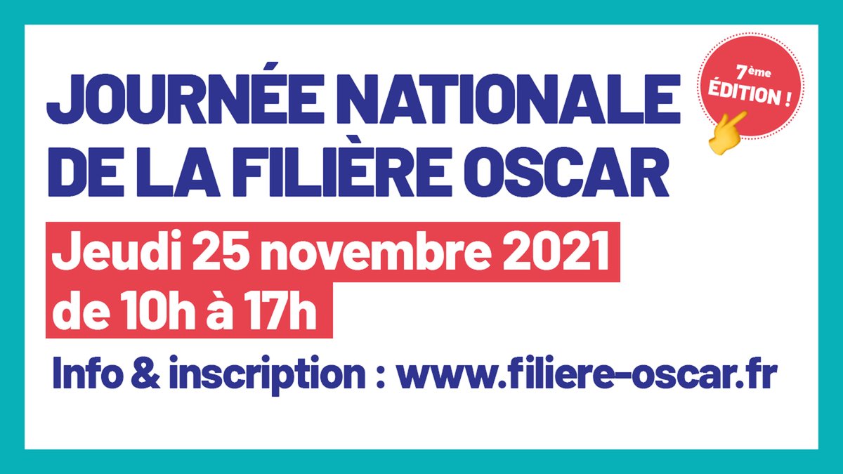 FiliereOSCAR's tweet photo. 🚀 #Savethedate La #7journeeOscar aura lieu jeudi 25 novembre ! 
Au progr : prés des actions Oscar, des groupes de travail, focus "impasse et errance diagnostiques" &amp; table ronde multi-disciplinaire sur la prise en charge dentaire 🦷
➡ Info &amp; inscrip : https://t.co/VK2g8my1QR https://t.co/3RFQJVhdjE