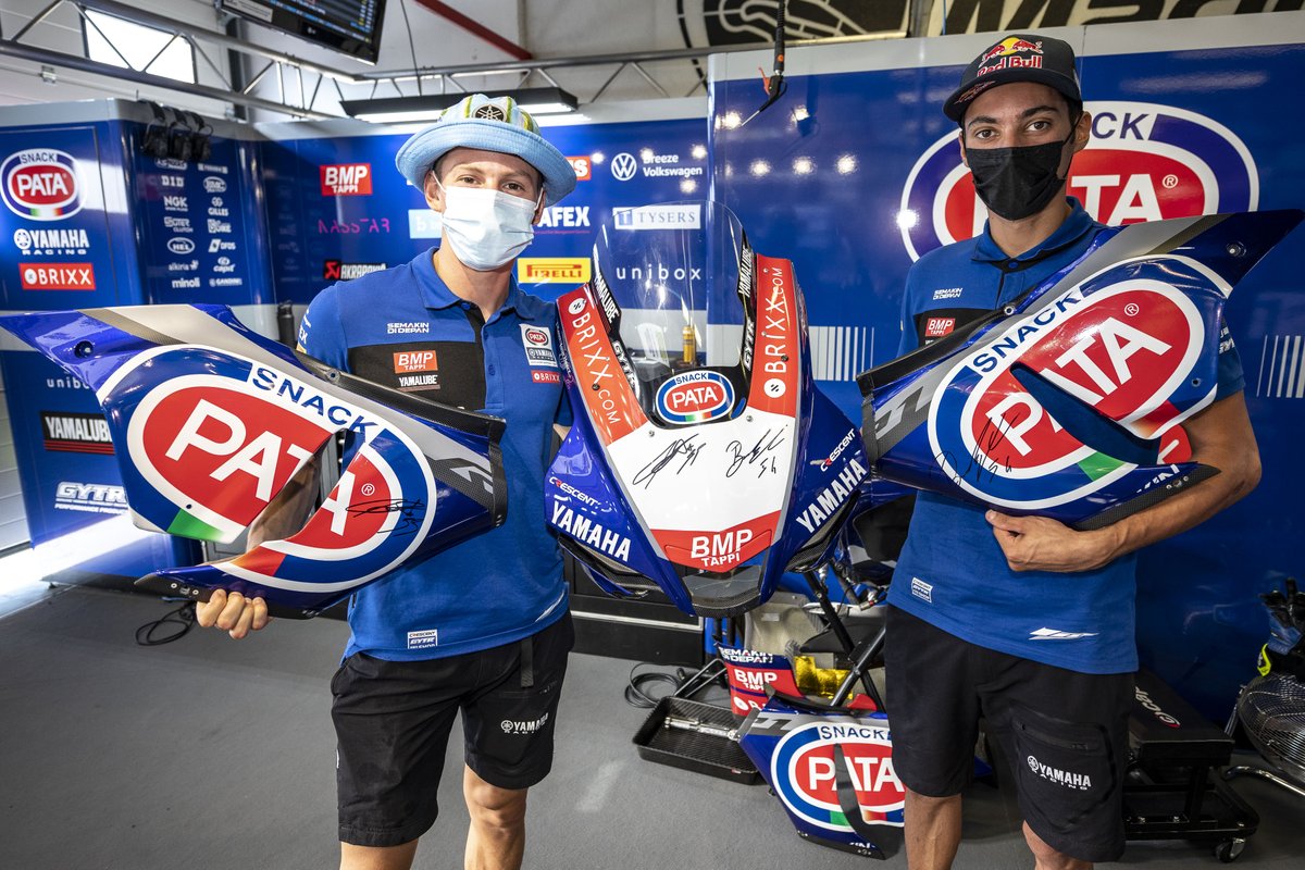 PataMaxusYamaha's tweet photo. 🤩 We're running a competition over on Instagram to win this front fairing with #PataSnack. All you have to do is leave a comment on the post and follow @SnackPata (Insta) to enter...
👉👉👉 https://t.co/rrk3arlVrt https://t.co/c8qxLGTPlJ