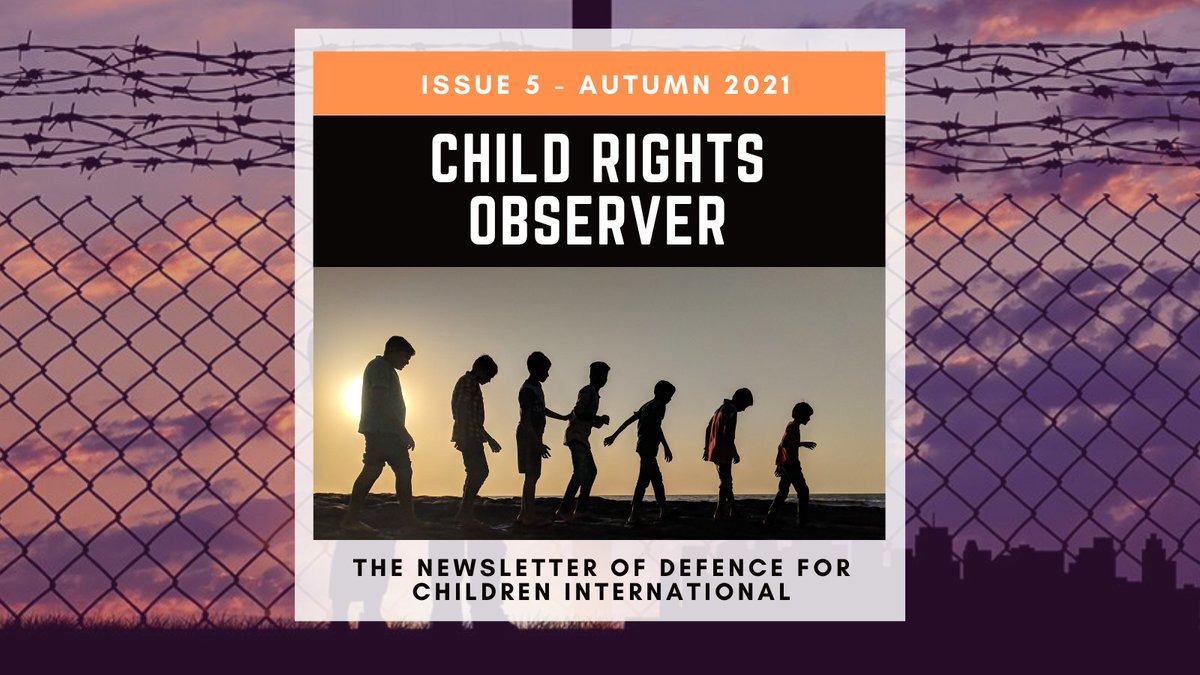 DCIsecretariat's tweet photo. 📢Don’t miss out on the autumn issue of the #ChildRightsObserver, it is now available online!
📖Read this latest edition to know about the growing problem of #ChildrenDeprivedOfLiberty. Let's talk about #childrights ➡https://t.co/sWJ2d5xcV3
#NoChildrenBehindBars #GSCDL #DCI https://t.co/KJJGzZ3Cs9