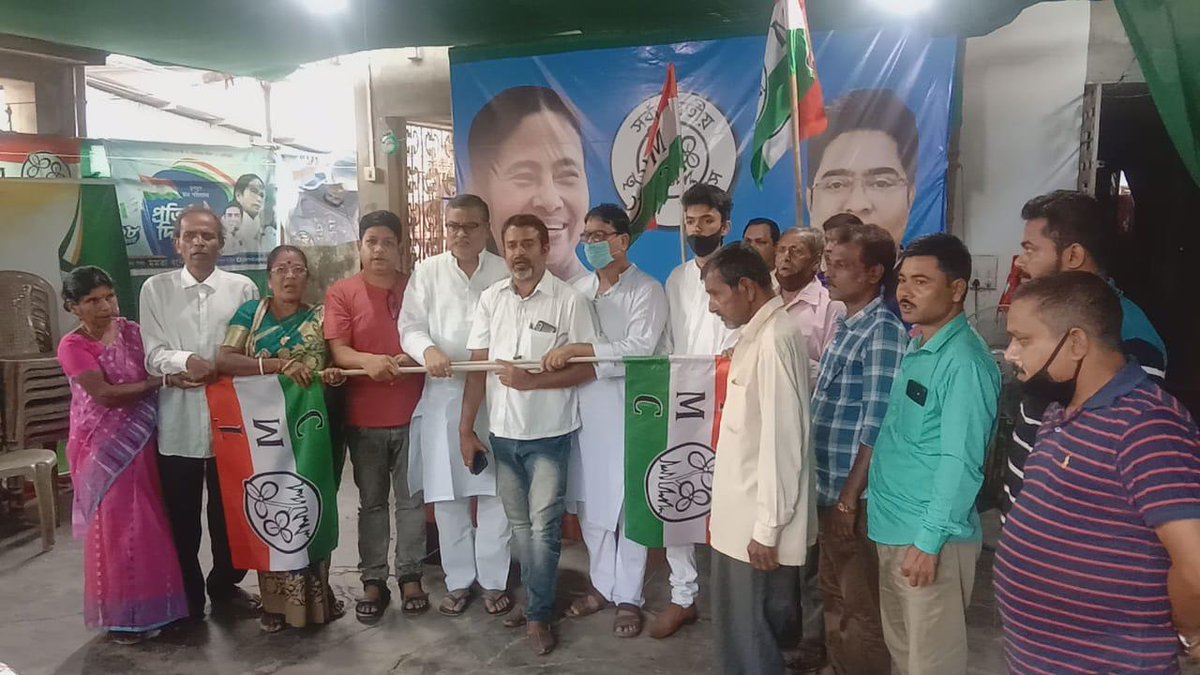 AITC4Tripura's tweet photo. In the presence of eminent Tripura Trinamool Congress leaders, several people have joined our family in Banamalipur, West Tripura.

Extending a warm welcome to one and all! https://t.co/L4kr1lVhFq