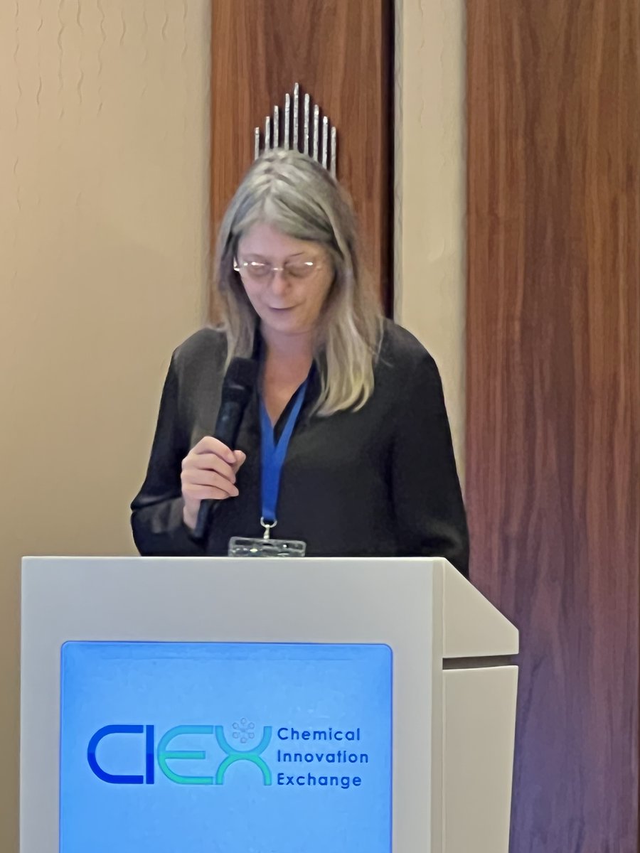 SCIupdate's tweet photo. SCI CEO Sharon Todd opened #CIEXCONF today by stressing “We have no choice but to innovate – but with innovation that is collaborative and sustainable. The climate change emergency means society is looking to chemistry to help find long-term innovative solutions" https://t.co/3zJomKQZzx