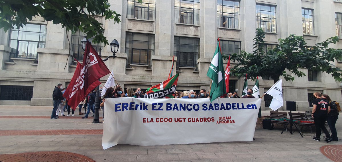 zerbitzuakccoo's tweet photo. No al #ere en @CCOO_Sabadell. #DespidorikEz. Hoy jornada de #huelga #AquíNoSobraNadie https://t.co/a3IPqg6jo2