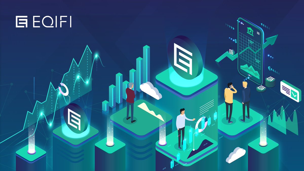 @AbhiCryptoMedia DeFi? 🤔 
Decentralized Finance is a term used to describe any financial tool that eliminates middlemen, third parties, or intermediaries.
Trade, lend, borrow and manage your money with complete independence!
 ✒️Discover your #DeFi journey on platform.eqifi.com

#EQIFi $EQX