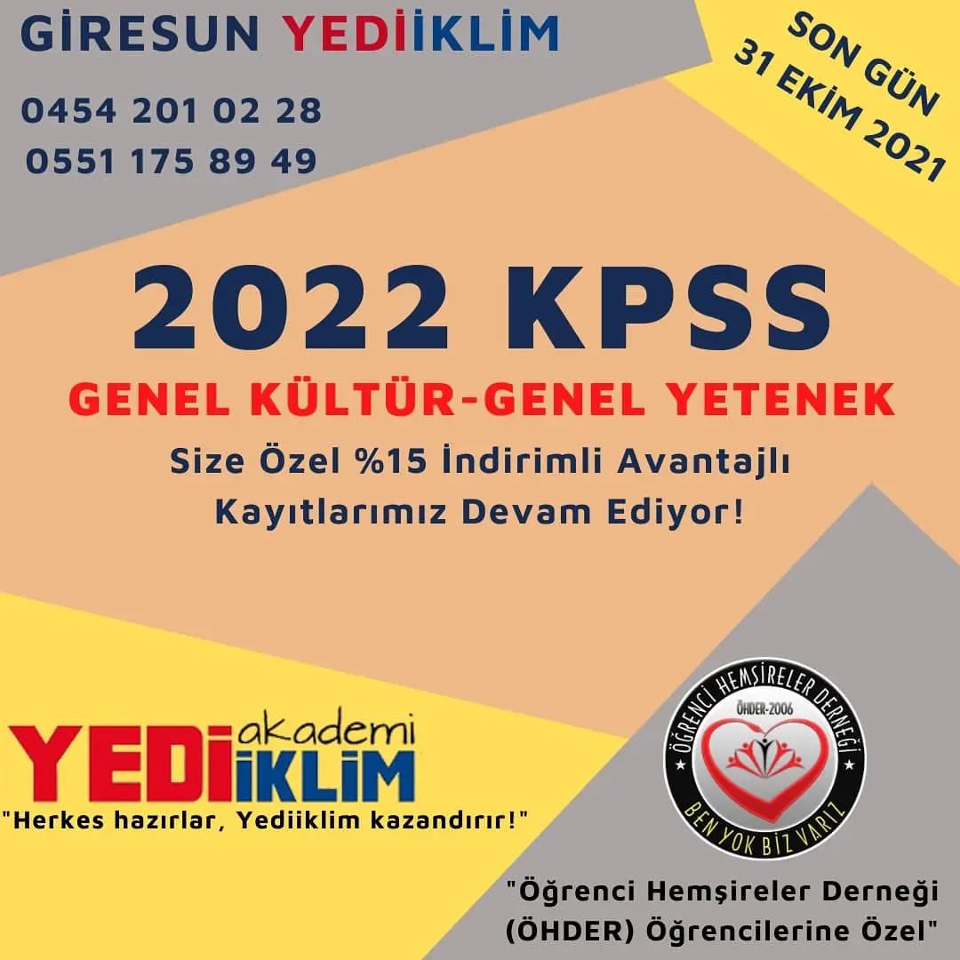 ohder2006's tweet photo. 🎀 Yediiklim Akademi ‘nin birbirinden müthiş indirimlerini kaçırmayın.

🎀 Yapacağınız kayıtlarda *ÖHDER üyesi olduğunuzu gösterin* ve muhteşem indirimden yararlanın.

🎀 Kayıtlar için son tarih 31 Ekim 2021 https://t.co/yQwK6vqHhl