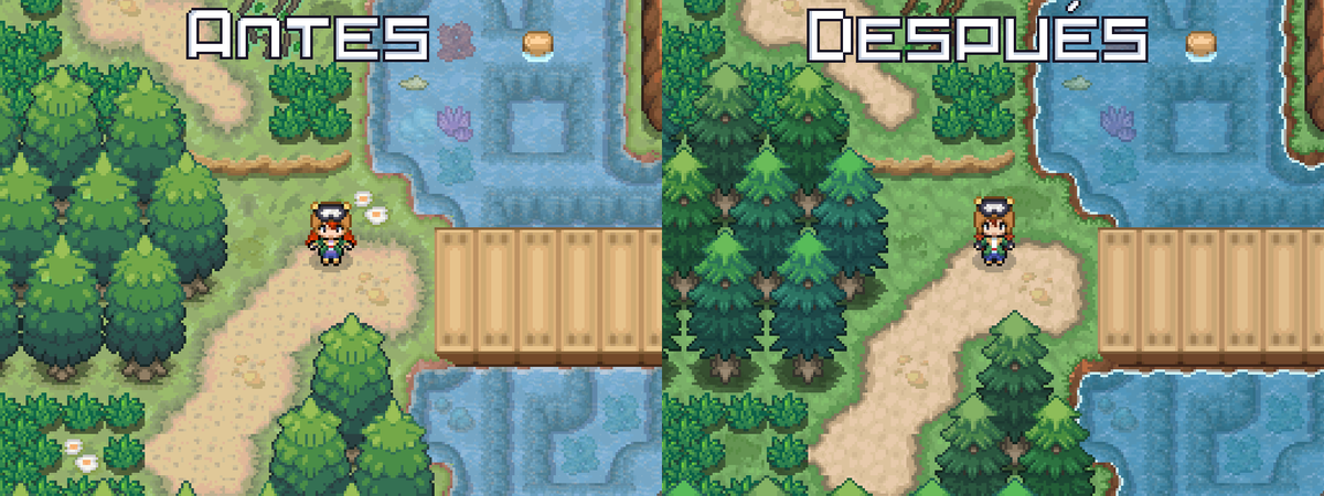 PokemonTyrann's tweet photo. 🔺Pokémon Tyrann ha sufrido un pequeño cambio gráfico, mejorando visualmente muchos aspectos del juego, así como pequeños arreglos a viejos mapas, todo esto sin afectar el mapeo de la beta🔻

¡MG❤️y RT🔁 para apoyar!

#Pokémon #PokéFanNews #Fangames https://t.co/jJRyEgAfji