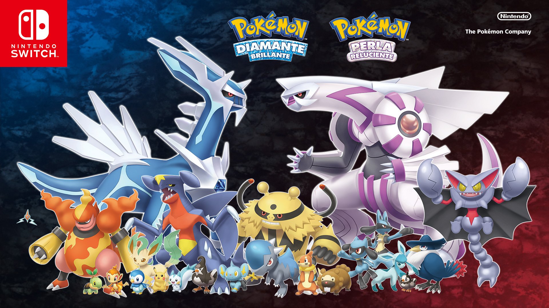 PokéXperto on X: Imagen promocional de Pokémon Diamante Brillante y Perla  Reluciente publicada por la cuenta oficial de Nintendo.   / X
