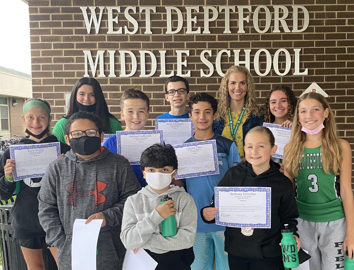 Congratulations to our September Students of the Month! Keep up the great work. We are so proud of you! ⭐️ 🦅 ❤️ #studentofmonth #greatkids #WDMSrocks