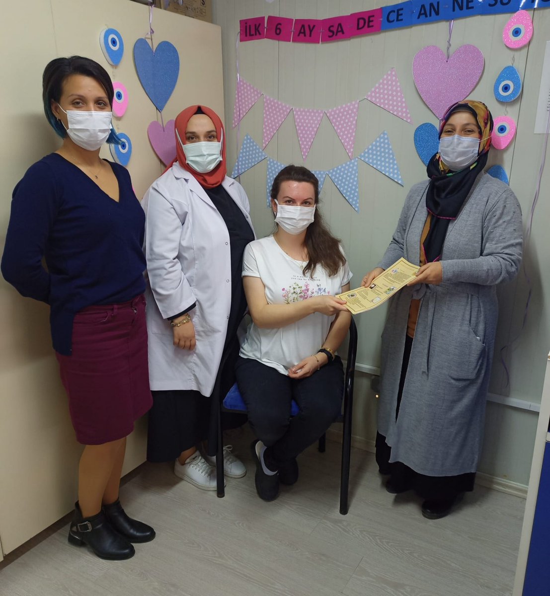 Arifiye İlçe Sağlık Müdürlüğü tarafından 1-7 Ekim Emzirme Haftası nedeniyle, anne sütünün önemi vurgulamak amacıyla etkinlik düzenlendi. 
<a href="/SaglikIlce/">ARİFİYE İLÇE SAĞLIK MÜDÜRLÜĞÜ</a> 
#EmzirmeHaftası