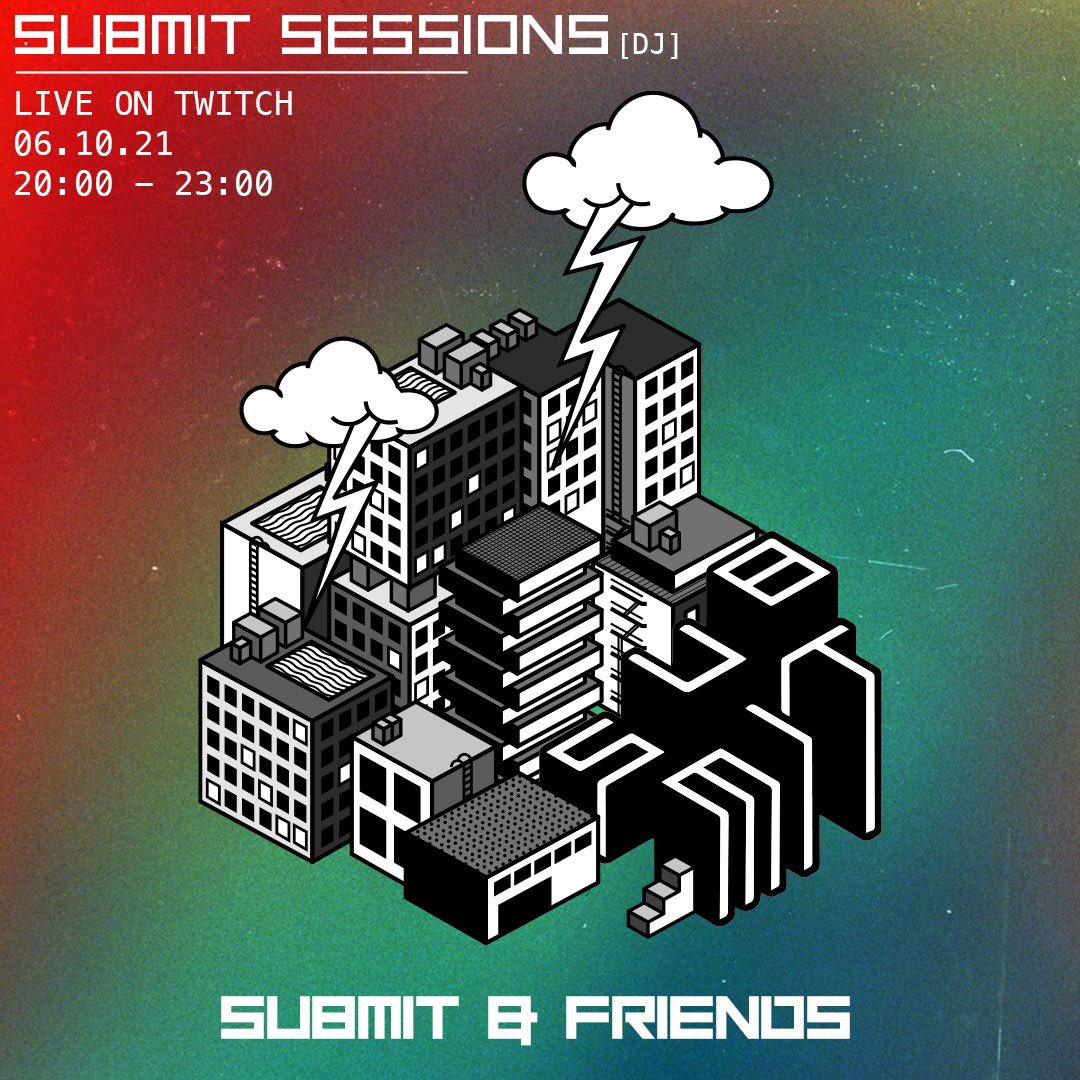 SubmitUK's tweet image. 🌃SUBMIT SESSIONS🌇

Well excited to announce our brand new Manchester live stream series is launching this Wednesday (tonight): SUBMIT SESSIONS

We'll be coming at you regularly from our home at @pollard_yard live on Twitch.