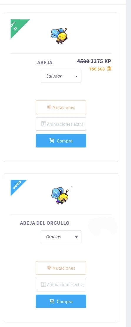 NathQueenBee's tweet photo. Al fin la mascota del canal será una abejita?
PSSS SIII AGREGARON MAS MASCOTAS EN #Kappamon 💖
Ahora el chat será mas dinámico y divertido 💖
#twitchtips #streamertips #streamer #smallstreamer https://t.co/wu5qumUb5t