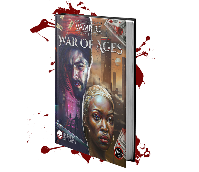 The Kickstarter campaign for Vampire: The Masquerade - War of Ages has officially begun! It's a live-action setting book with a focus on collaborative, Nordic-style LARP - see more information under the link below! 🦇

kickstarter.com/projects/bynig…