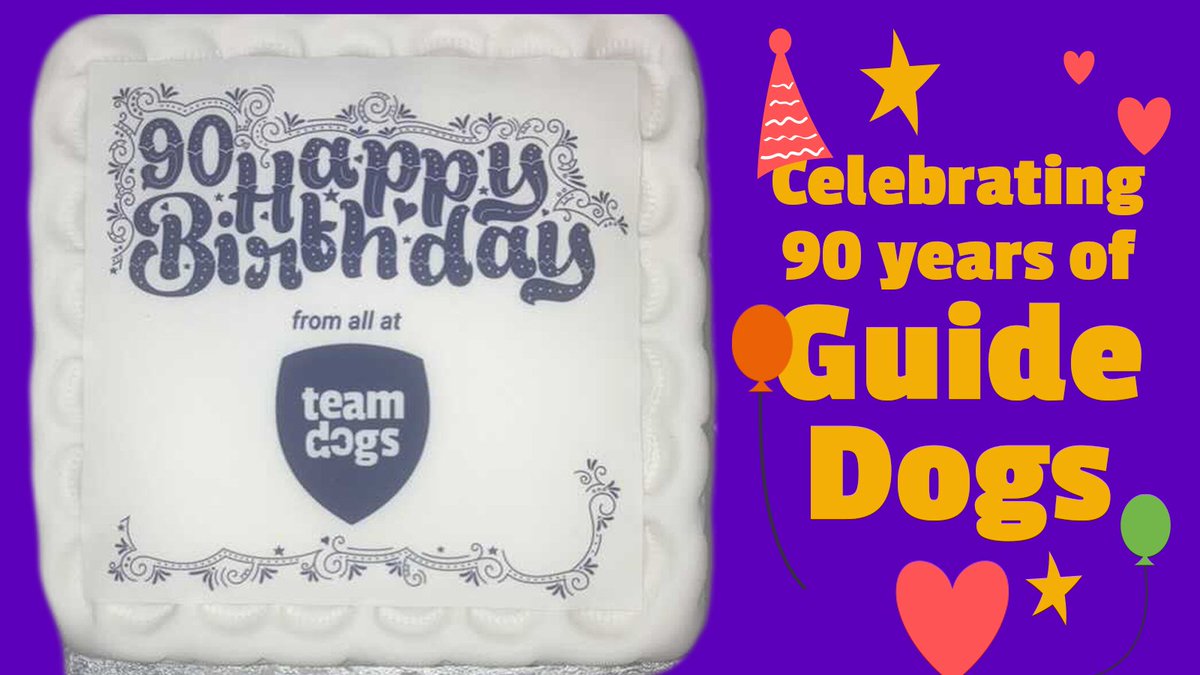 Celebrating 90 years of Guide Dogs UK 🦮🥳 / Twitter