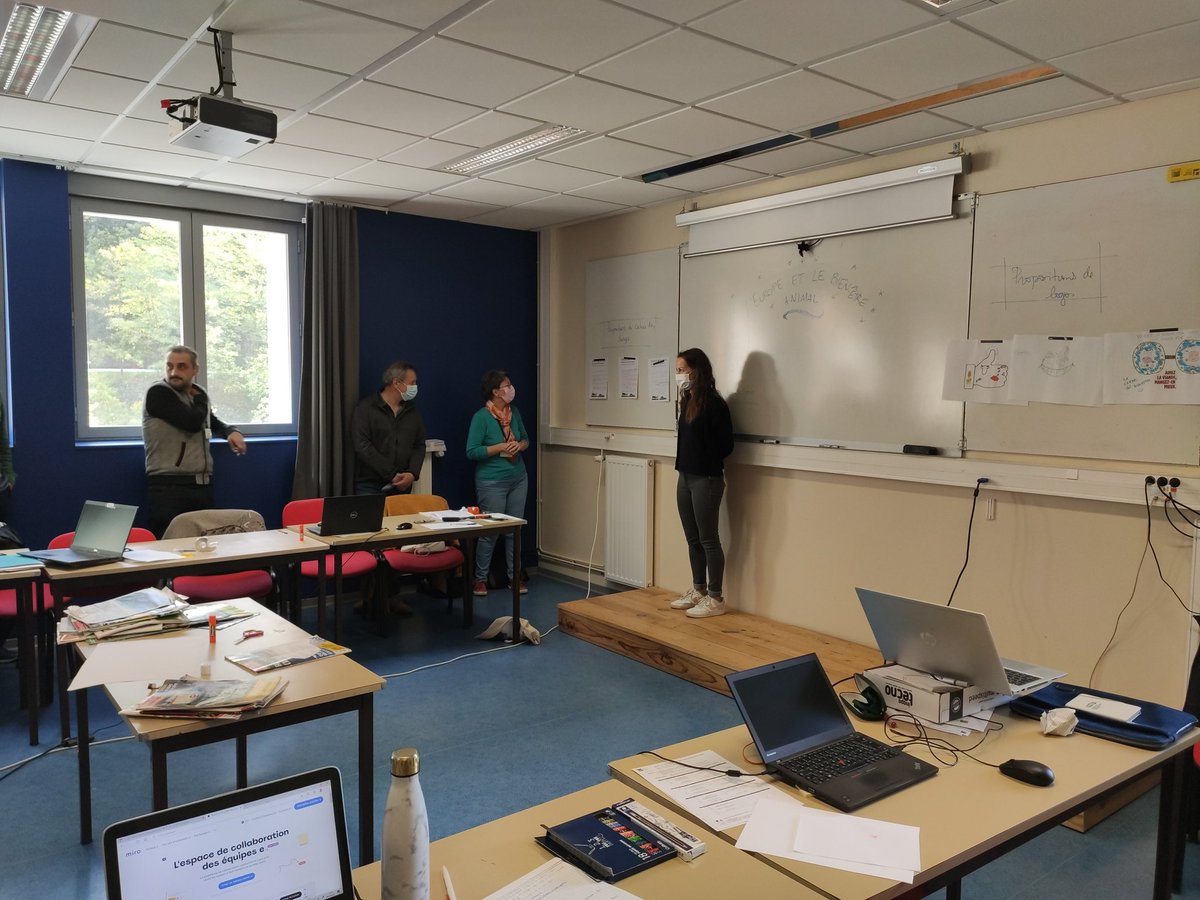 julienrose34's tweet photo. Formation professionnelle #seriousgame à @SupAgroFlorac, à base de #qsort #escapegame #pedagogieinnovante @Supagro #lien @sup_recherche @Agri_Gouv https://t.co/hYTD9dd5bd