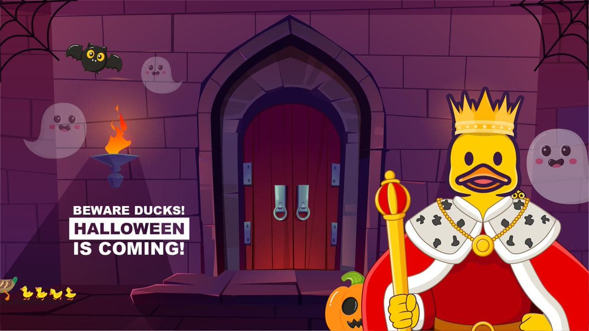 whyprotocolx's tweet photo. Hello Ducklings!

10 Days left until #DUCKHALLOWEEN and we cant wait for it wohooo. 🦆🚀🎃

so let's go add your Trustline before it's too late!🎃

https://t.co/MScH3YwH8P

And if you want to win some Tips retweet this post and show us your best Duckmeme! 🦆🦆

$DUCK
#DuckRocket https://t.co/zq6CDbWQtt