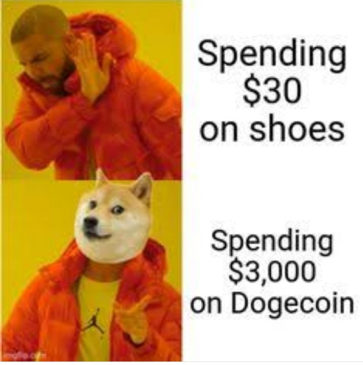 AtifAli5677's tweet photo. Yeh that's me i will love to spend $3000 on dogecoin coin rather than spending $30 on shoes. I believe in dogecoin its a fantastic project thought. I will take you to the moon oneday. Have faith. Buy more dogecoin. https://t.co/aSkB6OQrxj