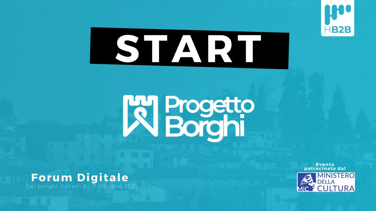 L'evento digitale Progetto Borghi è iniziato scopri quali sono i principali temi e sessioni cliccando su questo link: progettoborghi.host-b2b.com/programma-prog…

#extralberghiero #formazione #turismo #formazioneturismo #progettoborghi #borghi #futurismo