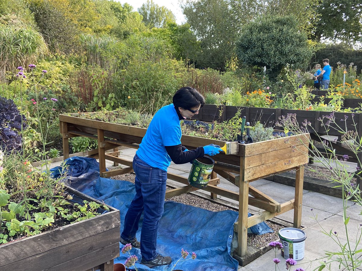 entecsi's tweet photo. Getting stuck in to support the vital work @thrivecharity does to bring about positive change to people living with disabilities or ill health. #WorldMentalHealthDay #NotProfit #Charity https://t.co/GtgtGm7RKQ