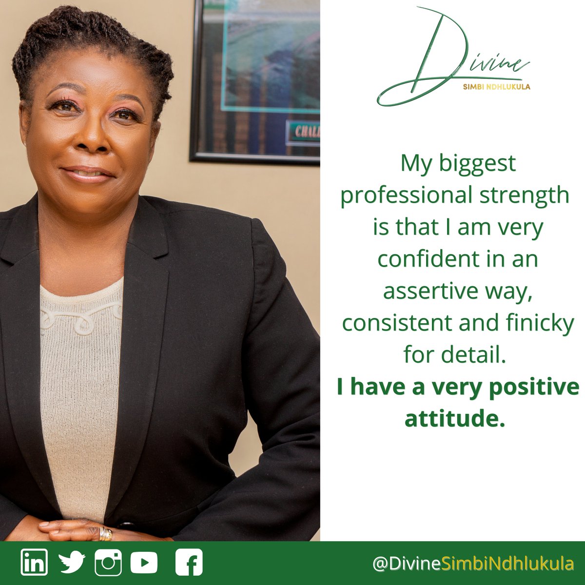 DrDNdhlukula's tweet image. #beprofessional  #beconfident  #beassertive #beconsistent #beattentivetodetail #haveapositiveattitude #empowerment #entrepreneurshiplifestyle  #business #businessandleadership  #femaleentrepreneur  #Zimbabwe  #makingaglobalimpact #securico #zvikomborerofarms #divinesimbindhlukula