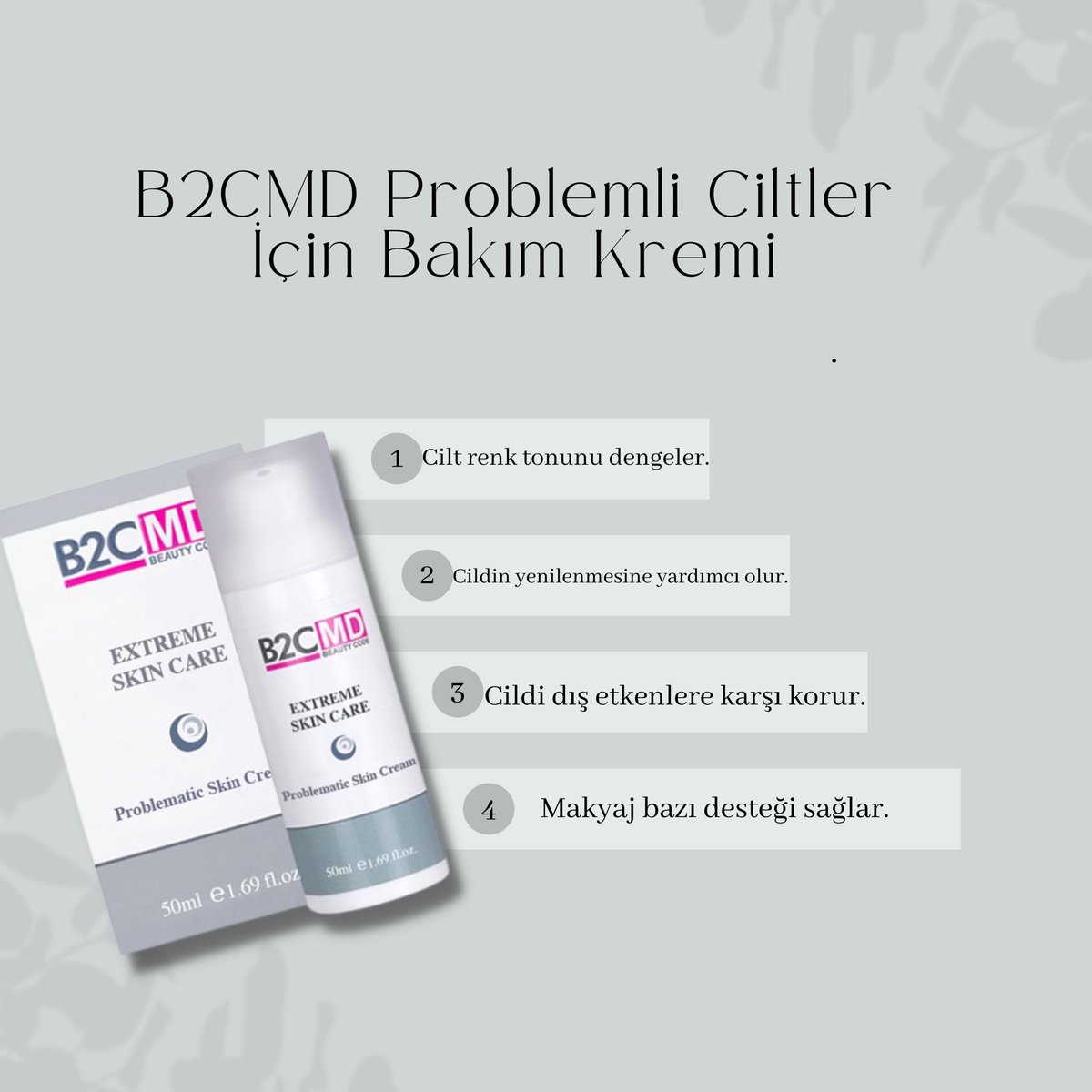 B2CMD her cilt tipine özel geliştirilmiş formülü ile profesyonel bir cilt bakımı deneyimi sunuyor! 
#kozmetikon