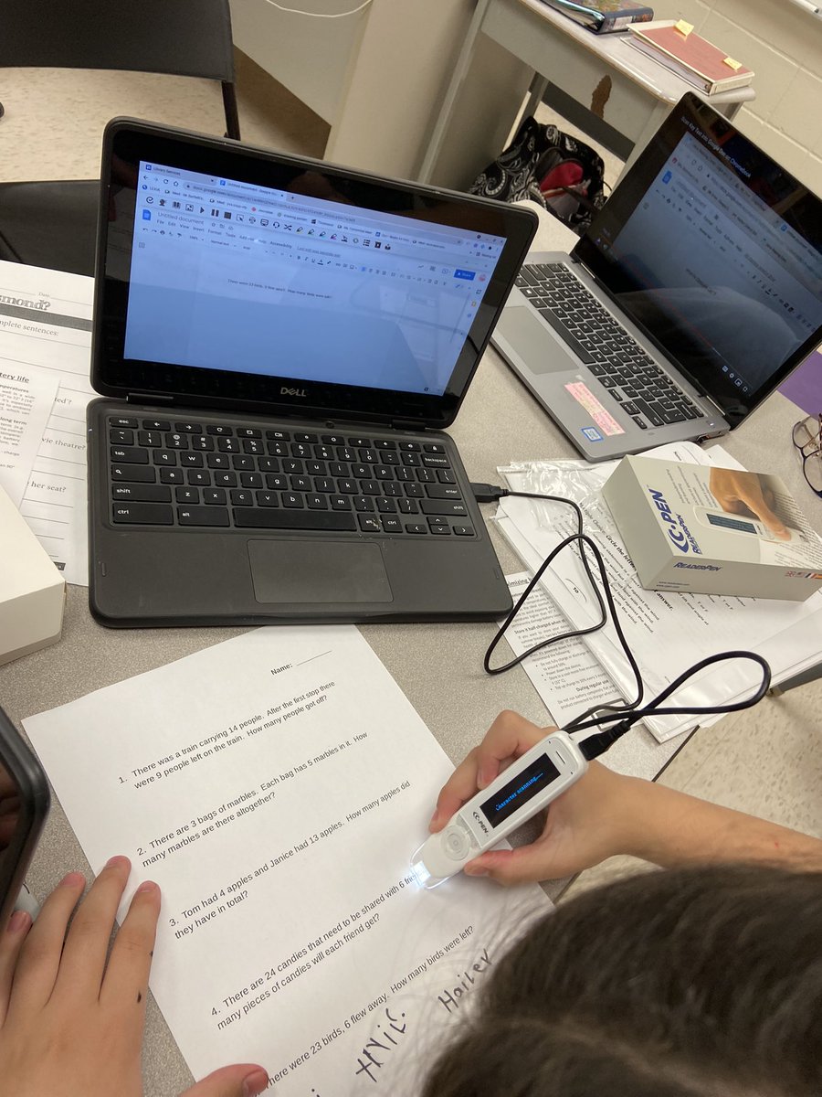 JudySackville's tweet photo. This student is so excited & grateful for learning #readerpen โSo I can read a whole book!? With all struggles she experiences #buildsconfidence A Truly #magicmoment #succeedwithdyslexia #Dyslexia @IDAintl @IDA_Ontario @ScanningPens #DyslexiaAwarenessMonth #GoRedfordyslexia https://t.co/dZctgXv5SJ