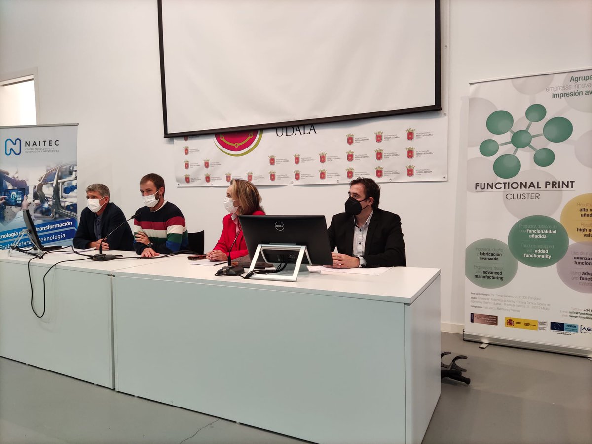 Ayer fue la mesa de trabajo sobre identificación y dinamización de proyectos innovadores de impresión funcional, donde nuestro gerente Abel Larrad tuvo el gran placer de colaborar como Presidente del <a href="/ClusterFPrint/">Functional Print Cluster</a> 

Gracias a los participantes y organizadores por hacerlo posible