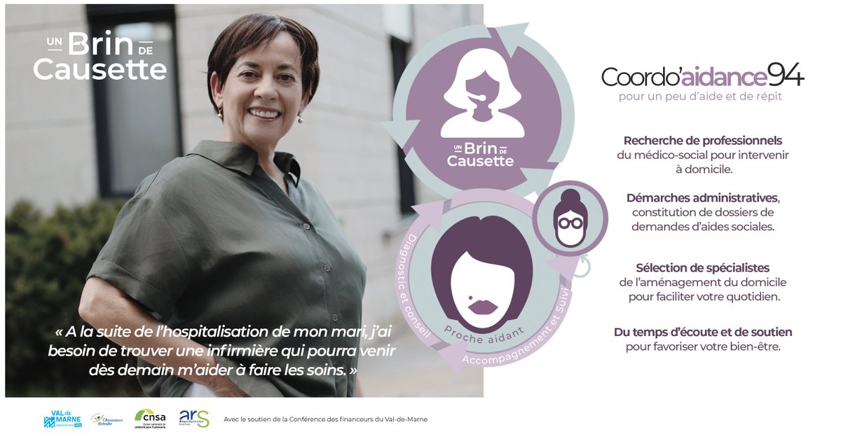 Aidants, et si vous profitiez de VOTRE journée pour bénéficier d’un peu d’aide et de répit ? Coordo’aidance est service gratuit pour les aidants résidents du Val-de-Marne. #AidonslesAidants #solidarité #Aidants #JNA #aidants2021 unbrindecausette.com/coordoaidance-…