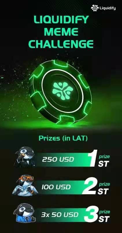 Liquidifyio's tweet photo. Dear community,
🥳Today is the last day of the meme contest.
⏳There is time till 24.00 UTC for you, to submit a meme.
(Memes submitted later will be invalid)
👻May the creativity be with you!
#MemeContest #Liquidifyio #price #memesdaily https://t.co/CL7J7Salp9