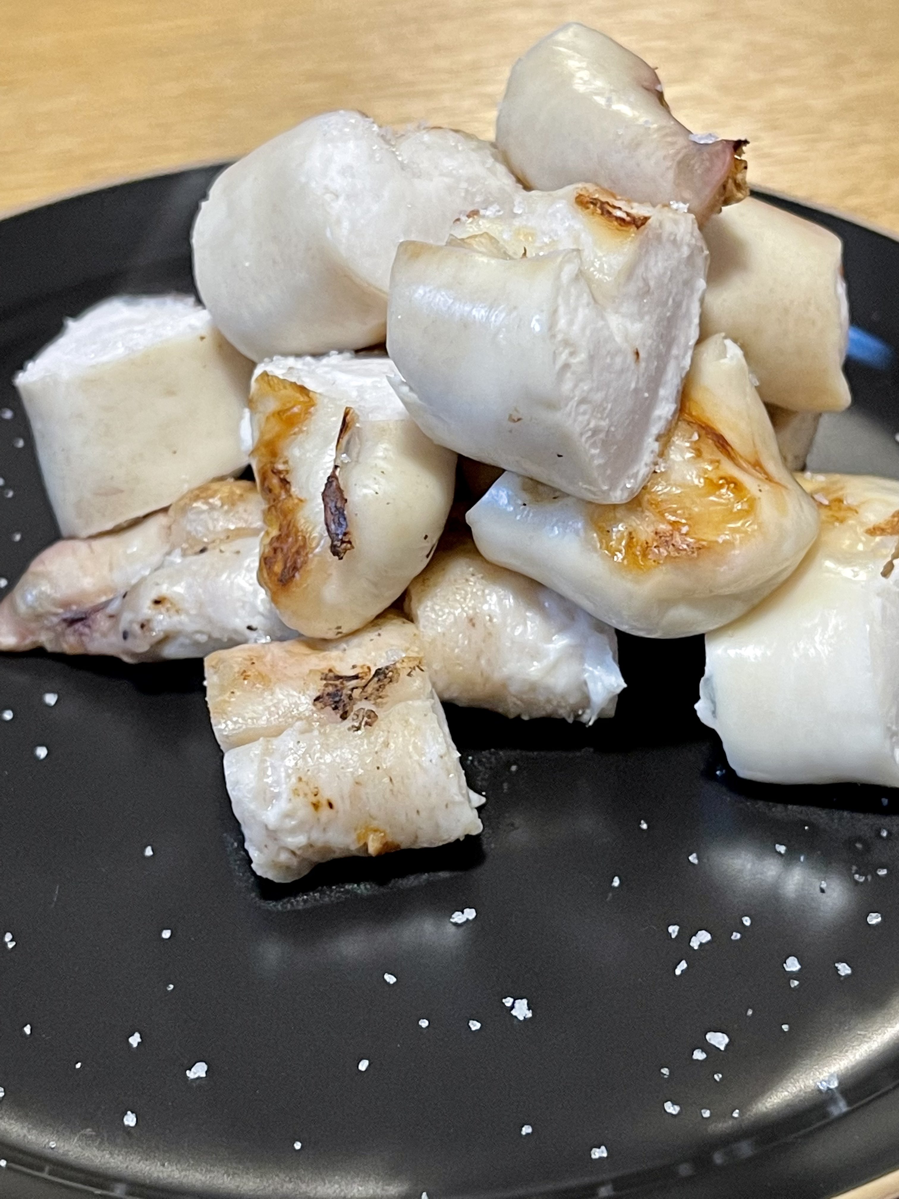 ちゅうけん 鮭の白子焼きとホイル焼き T Co Vrbcrvl4hk Twitter