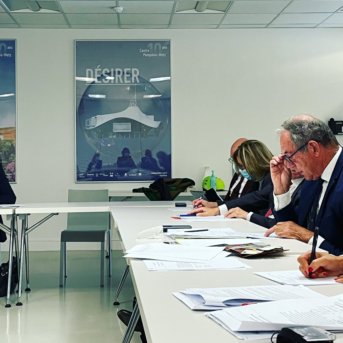 nicolastochet's tweet photo. Assemblée Générale de l’association des Amis du Centre Pompidou-Metz.
#Metz https://t.co/rsq7hr0d3e