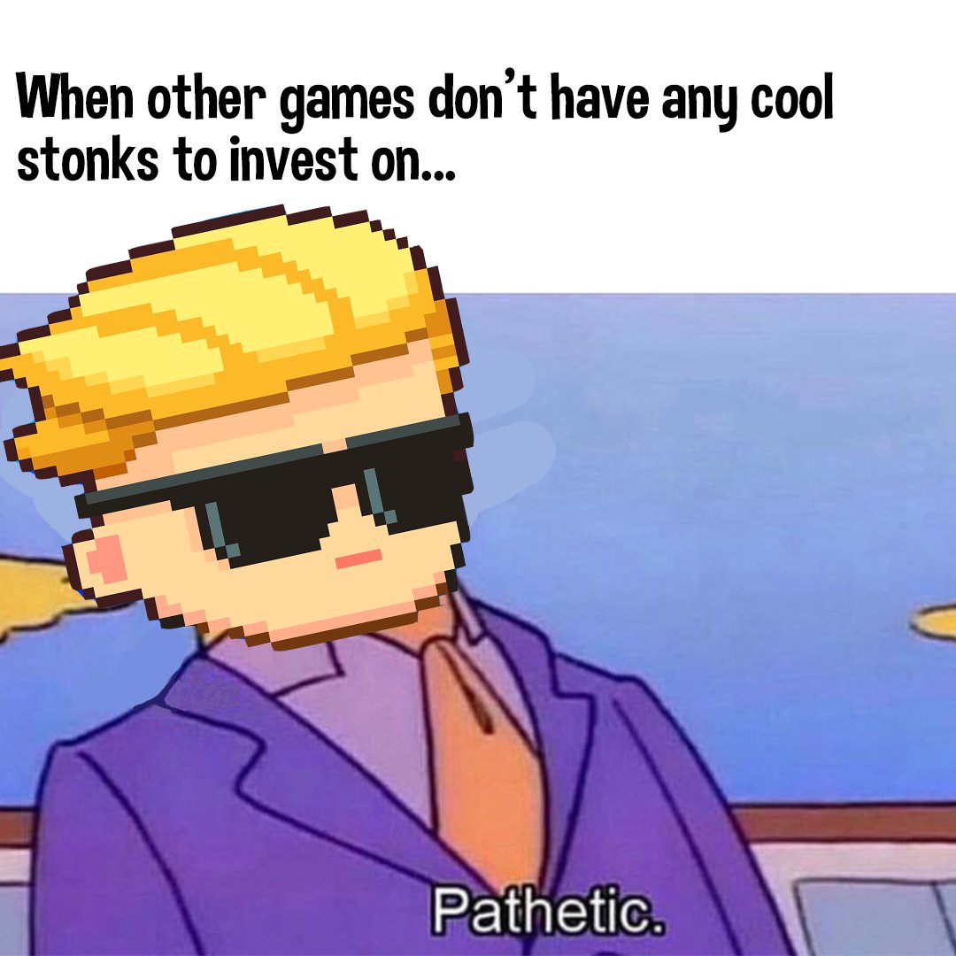 Try our game today and become a Trillionaire! 

Want to practice on stocks while playing a fun mobile game? -⁠ m.onelink.me/8fe784a9⁠
⁠
#taptaptrillionaire #pixio #memestocks #stonks #amc #diamondhand