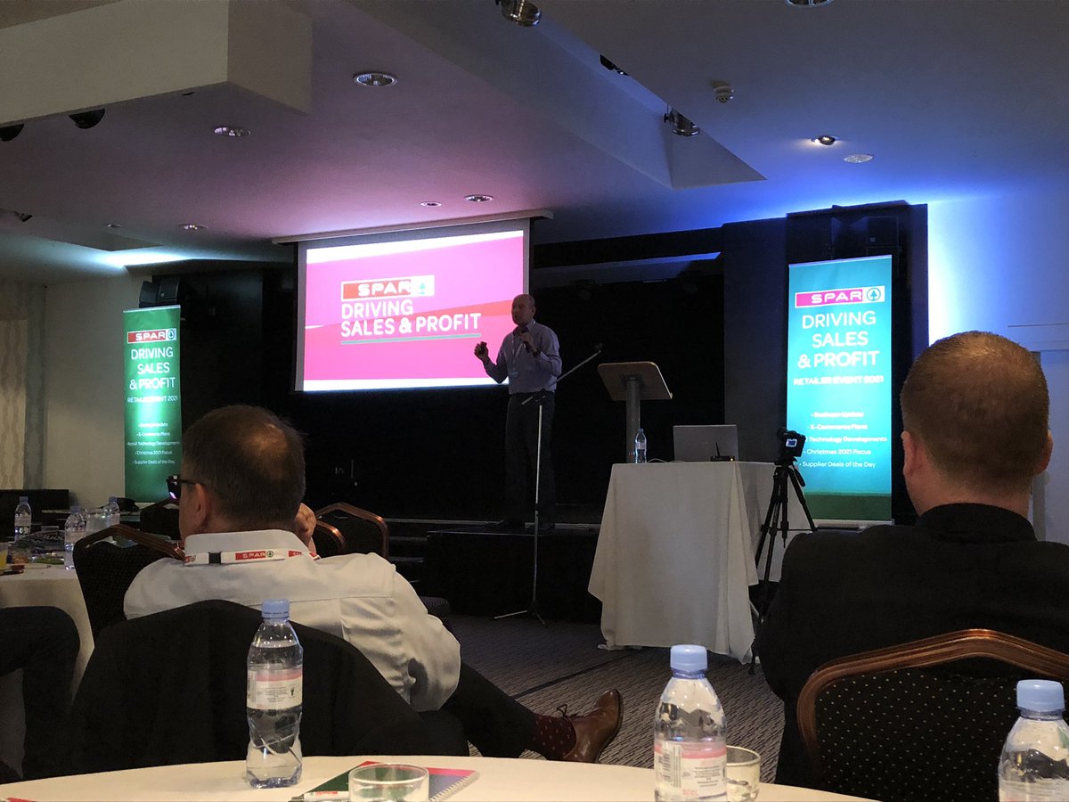 SPARNorthEng's tweet photo. And we’re off…! Sales and Marketing Director Peter Dodding is welcoming independent retailers to day two of our Driving Sales and Profit Retail Event 2021 #SPARDSAP https://t.co/h1GPdzWOF0