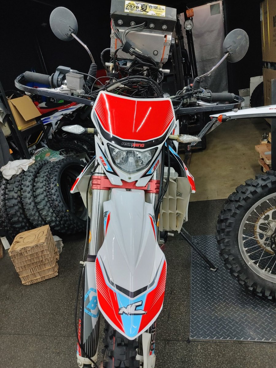 bivouac_osaka's tweet photo. ラリー東北3DAYS上西車はツール・ド・日本シリーズ2年目となるNC250。 #Asiawing https://t.co/JvSIIrvS0u