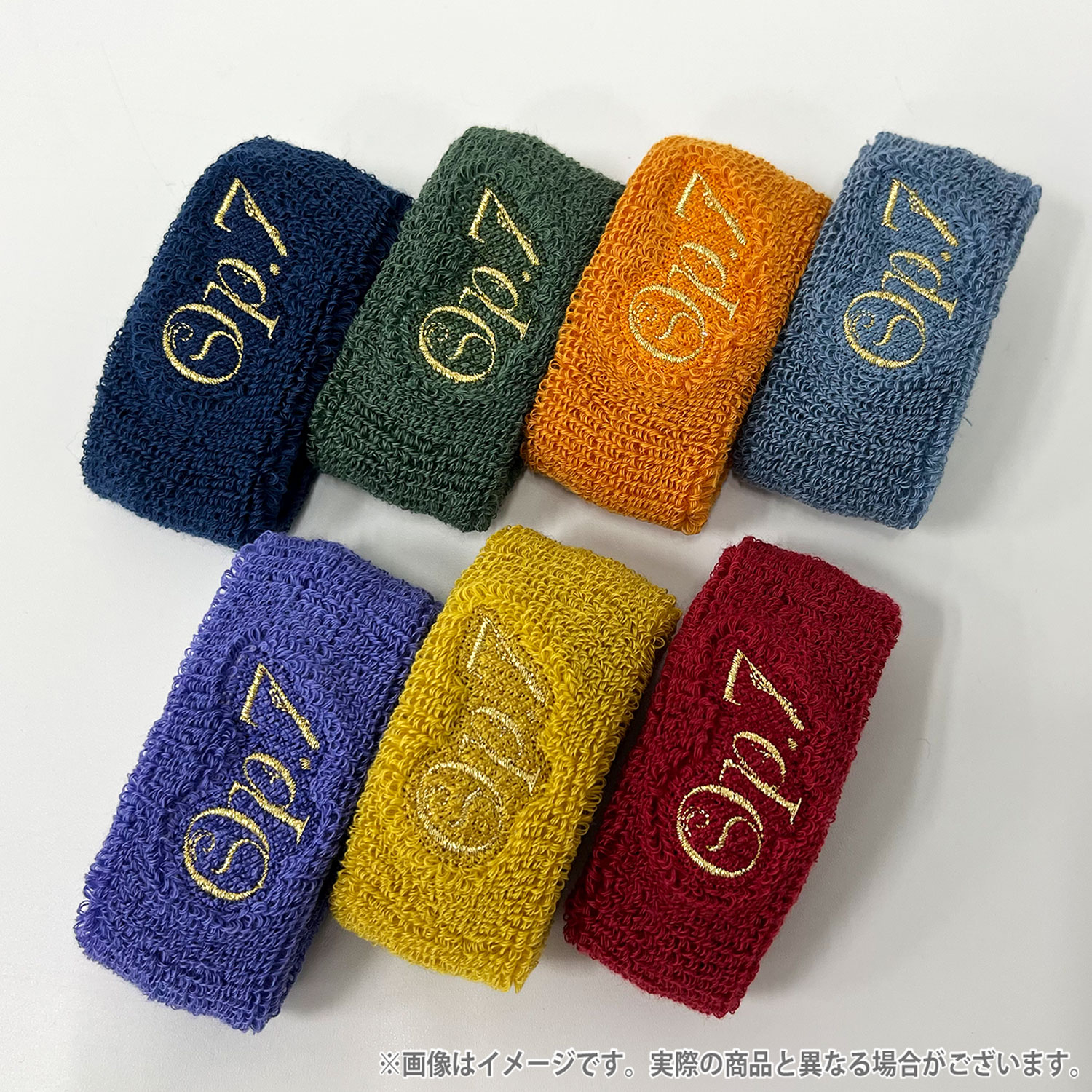 公式 アイドリッシュセブン Idolish7 Live Beyond Op 7 Op 7 グッズ紹介 リストバンド 全7種 750 税込 くすみカラーと細めのサイズがおしゃれなリストバンドです パーカーもリストバンドに合わせた くすみカラーとなっております ぜひ