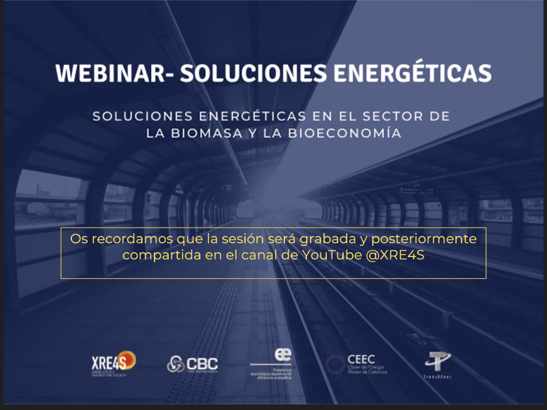 XRE4S's tweet photo. ➡️ Empieza el Webinar: Soluciones energéticas en el sector de la biomasa y la bioeconomía 
Marc Cortina cluster manager de @Bioenergia_Cat y Manel Sanmartí director de la @xre4s dan la bienvenida!
@Xre4S @Bioenergia_Cat @clusterEE @plataformaEE #transHEner #FEDERrecerca @recercat https://t.co/ADrh8ipKqe