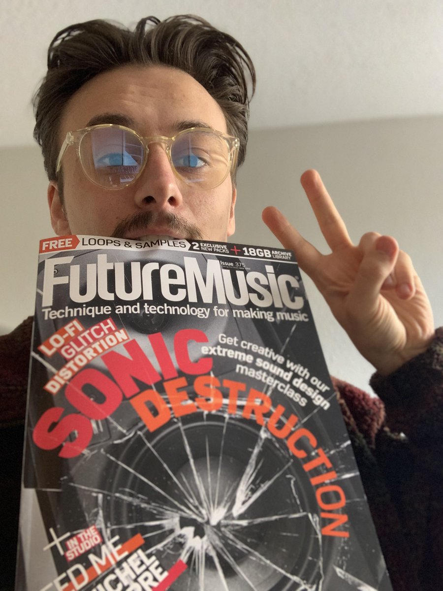 tutarapeak's tweet photo. STOKED to be in the latest issue of @futuremusicmag . I started reading these when I began writing electronic music so it’s a great honour to get my first printed feature from them. I breakdown 'Shapes Over the Moorlands' from my EP alongside sharing some writing tips ⚡️ https://t.co/XKN3iCriId