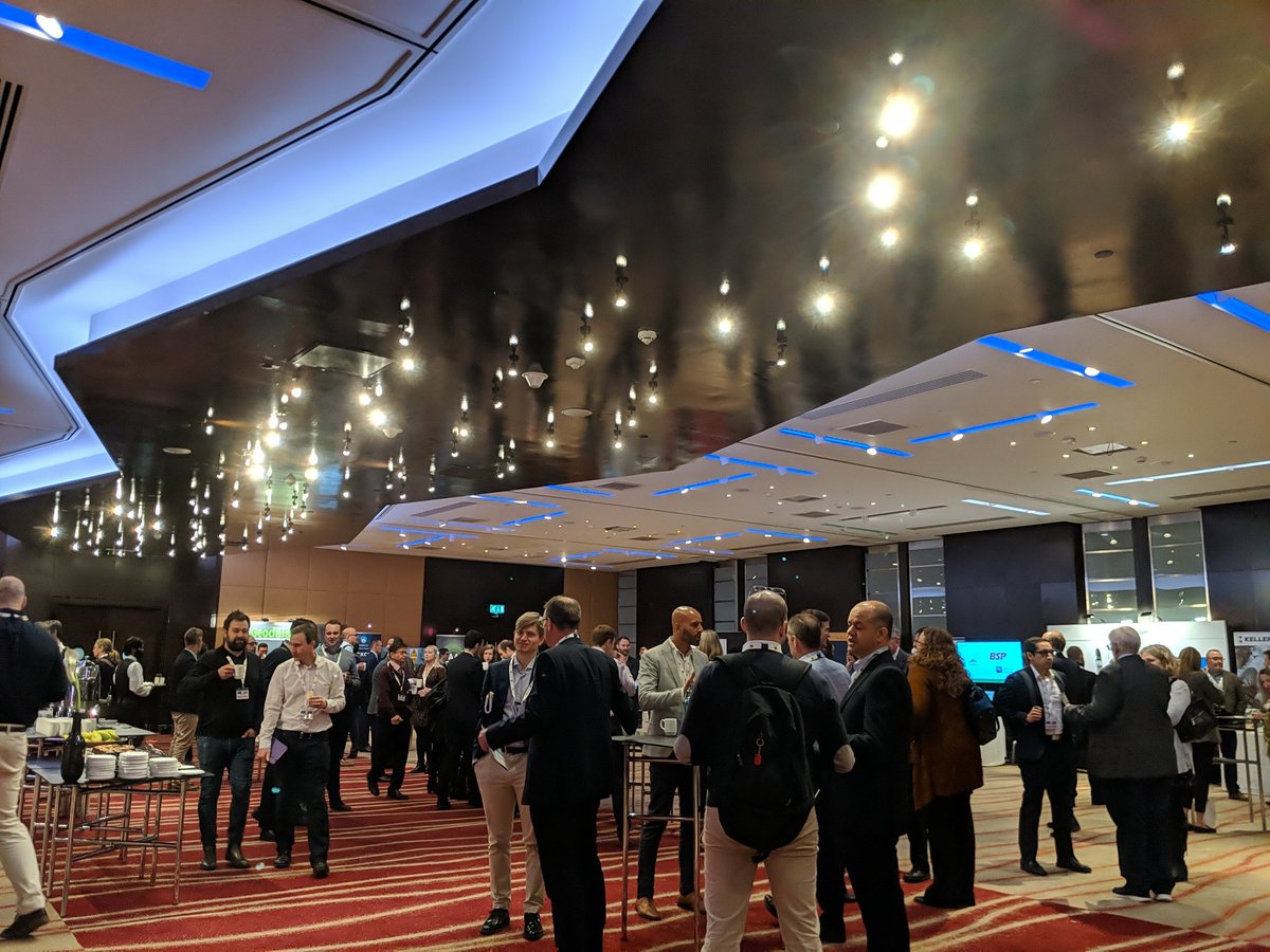 GEevents's tweet photo. Networking with like-minded individuals from #GEbasements #GEmonitoring don't forget your pass gives you access to both event streams! https://t.co/nM8fZBv0Tz
